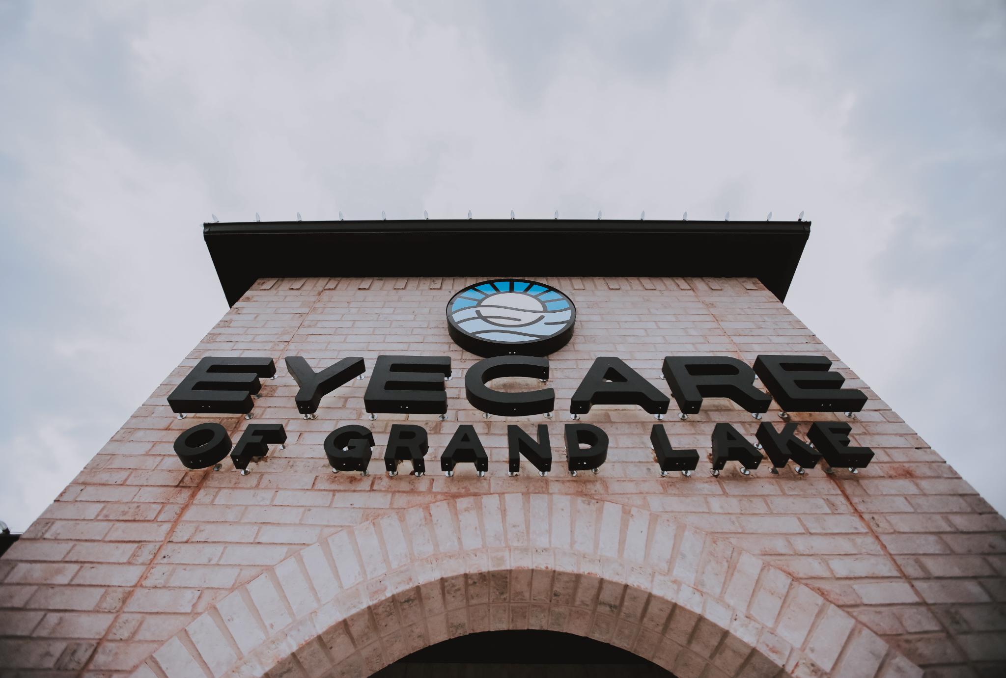 Eyecare of Grand Lake - Grove, Oklahoma Back-Lit Letters with Front Lit Logo