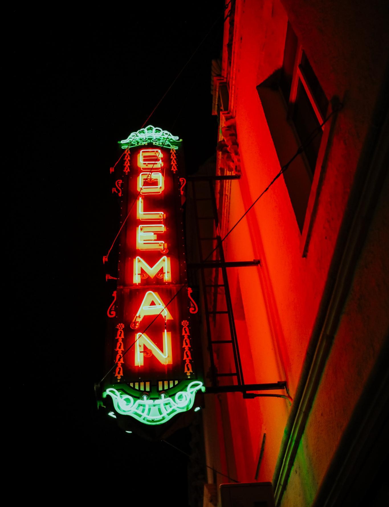 Coleman Theatre Beautiful - Miami, Oklahoma Neon Repair, Maintenance and Service