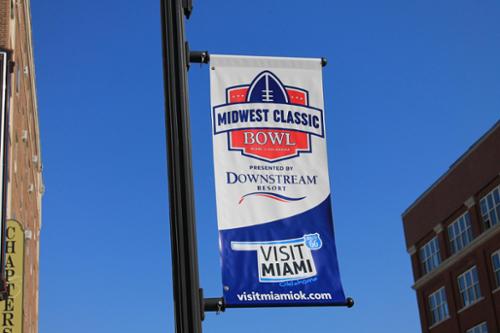 Designed, printed, and finished street banners.